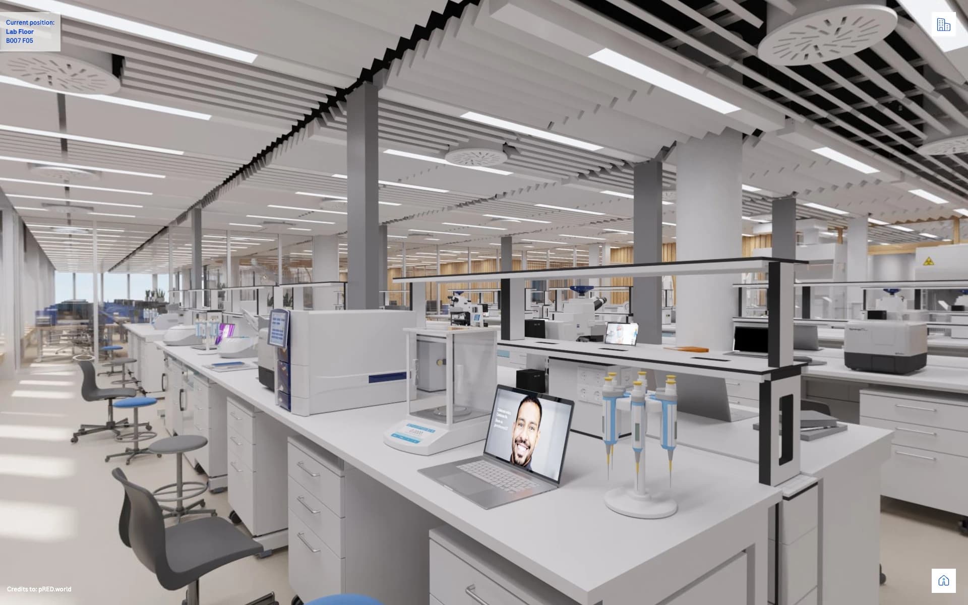 3D-Projektvisualisierung in einer realen städtischen Umgebung 3